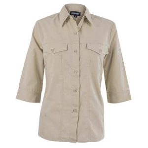 Sally Casual Blouse - Stone