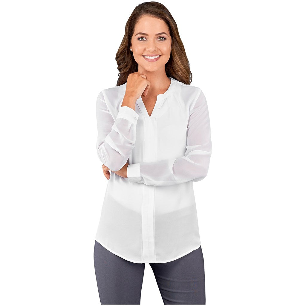 Ladies Long Sleeve Zenobia Blouse - Image 5