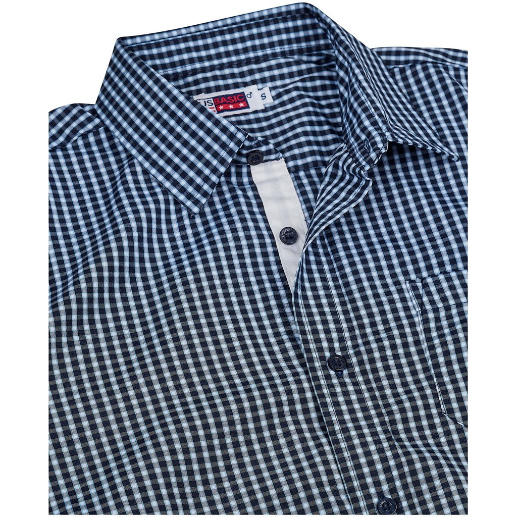 Ladies Long Sleeve Kenton Shirt - Navy - Image 2