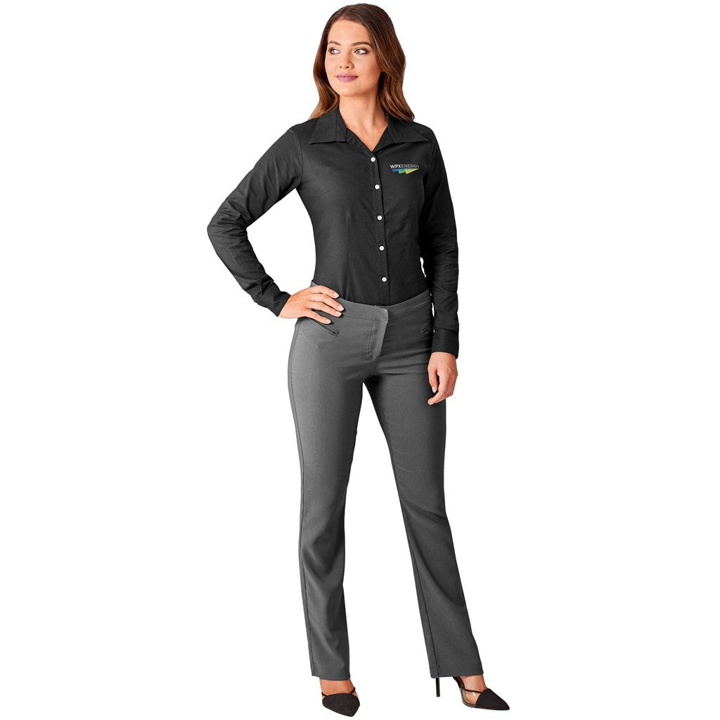 Ladies Long Sleeve Aspen Shirt - Image 4