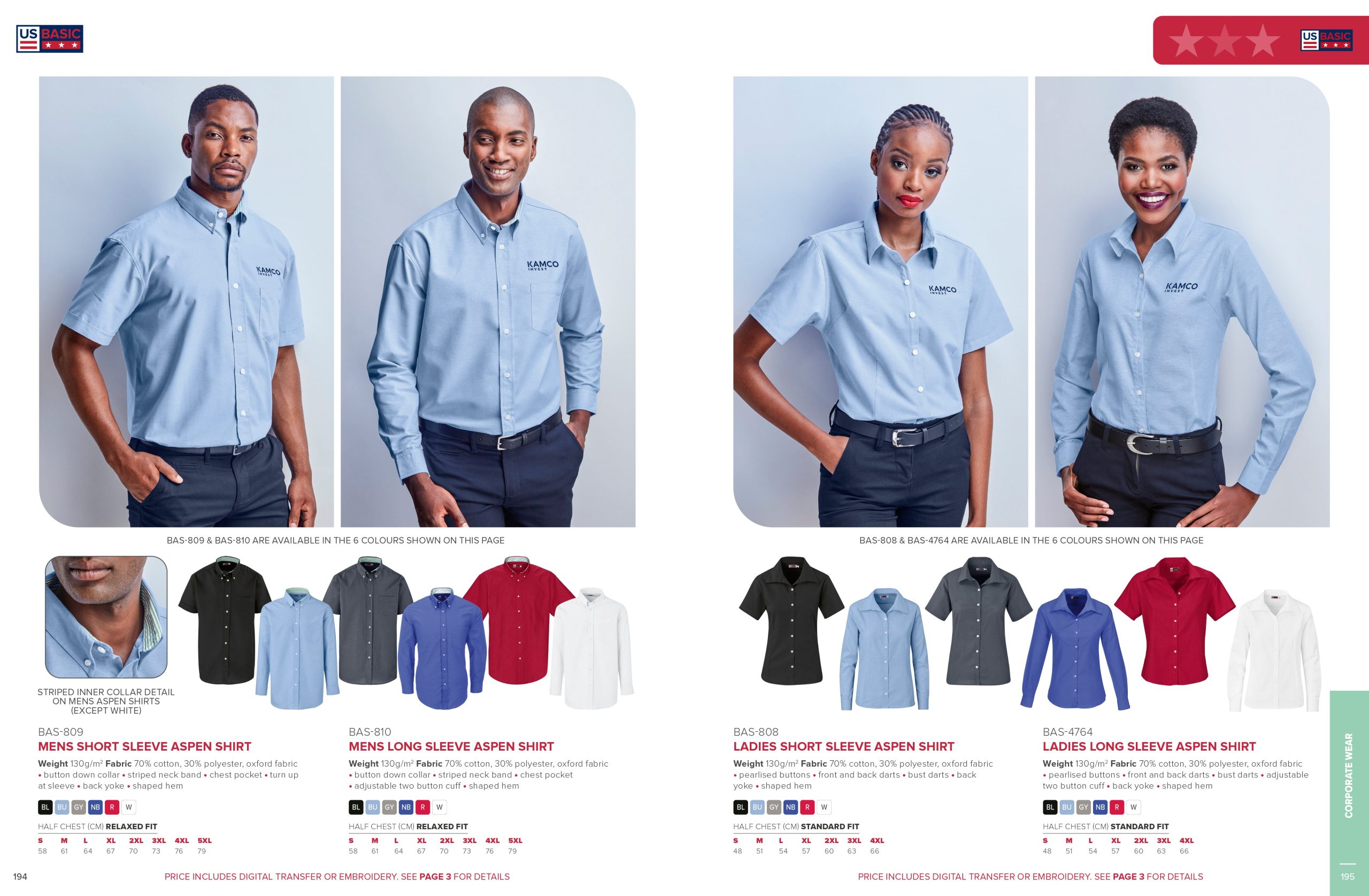 Ladies Long Sleeve Aspen Shirt - Image 6