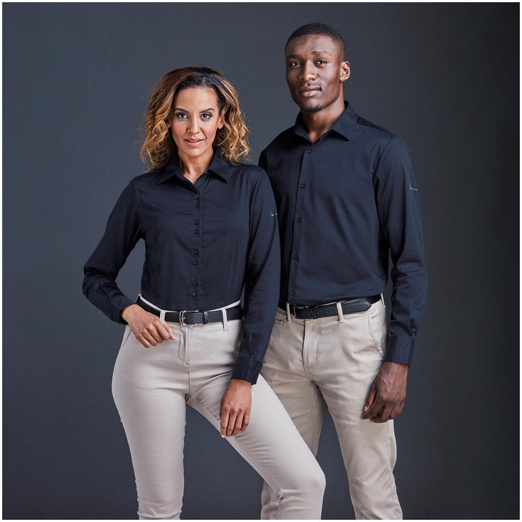 Ladies Long Sleeve Alex Varga Opus Stretch Shirt - Image 4